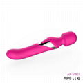 Roating Head Japanese AV Wand Massager G-Spot Clitoris Vibrator for Women 2