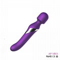 Roating Head Japanese AV Wand Massager G-Spot Clitoris Vibrator for Women 3