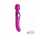 Roating Head Japanese AV Wand Massager G-Spot Clitoris Vibrator for Women 4
