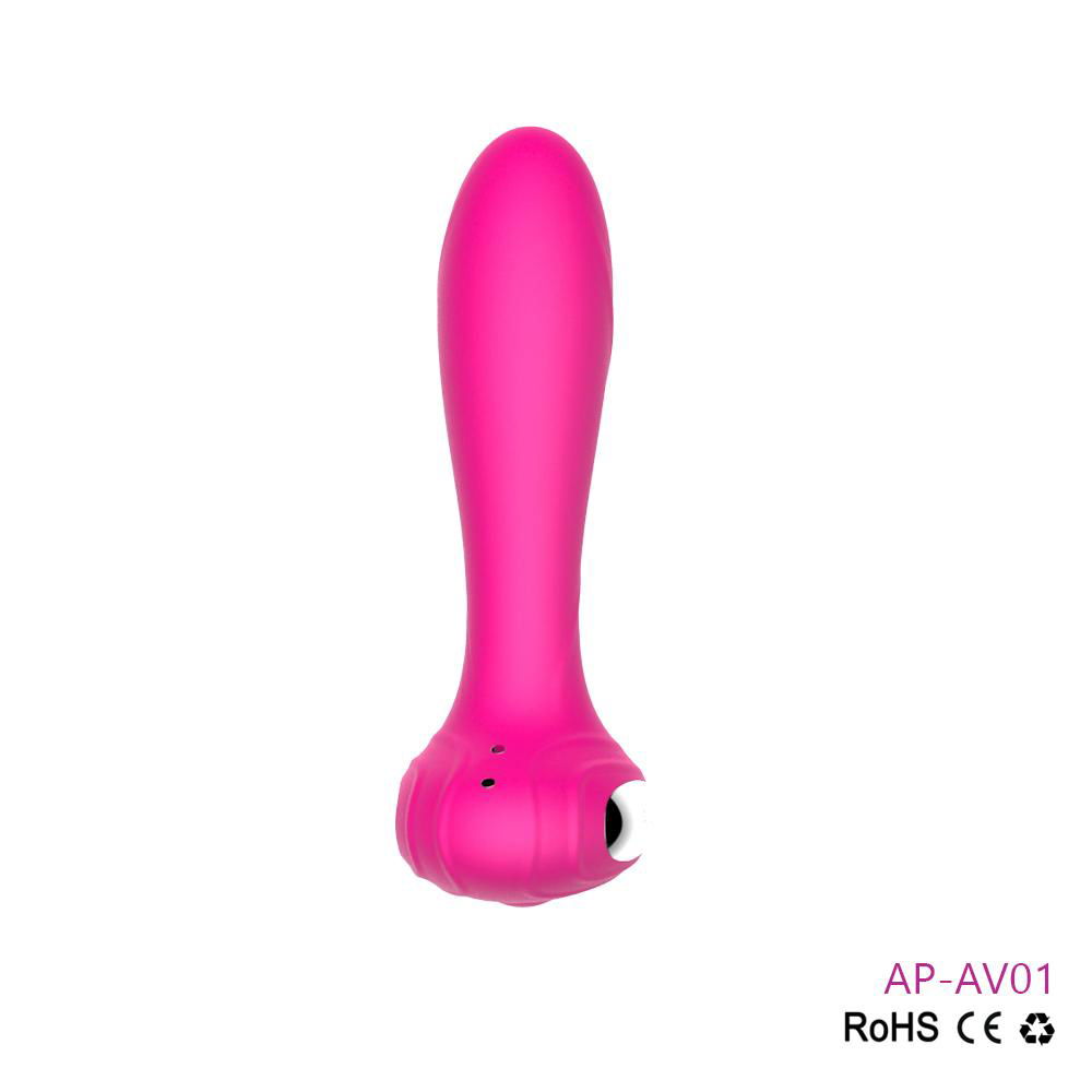 10 Speed Vibrating Heating Silicone Anal Butt Plug Prostate Massager  3