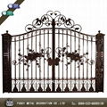 Decorative and Elegant wrought iron gate 5