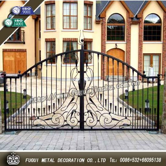 High Quality and Elegant wrought iron gate 2