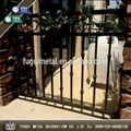 Decorative and HDG wrought iron fence 3