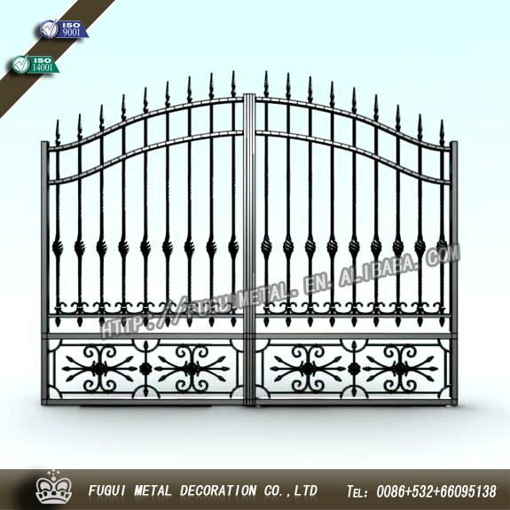 High quality wrought iron gate main swinging gate