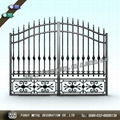 Top-selling high quality wrought iron gate 2