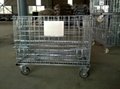 (factory direct) storage cage,storage box,warehouse cage,mesh cage 4