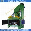 shot blasting machine with table