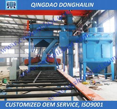 high quality sand blasting machine scale removal Q69