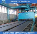 Roller conveyor steel plate shot blasting machine Q69-4 4