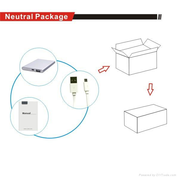 Universal External Battery Charger-4000mAH 4