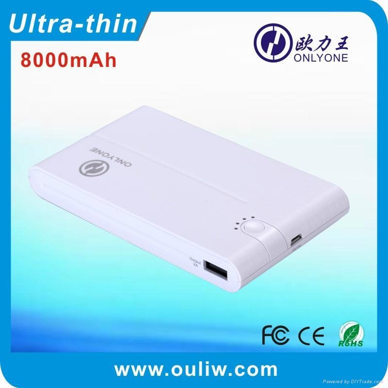 2014 Hot LED Power Bank battery on the go 2