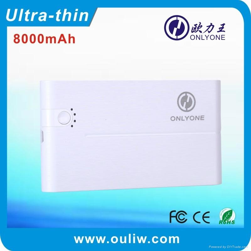 2014 Hot LED Power Bank battery on the go