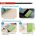 Original Power Bank for smart phone tablet PSP with 2USB output 5