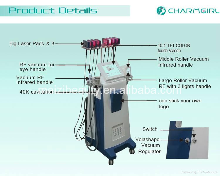 Factory price !! ultrasound cavitation weight loss machine 3