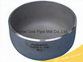 large diameter welded carbon steel cap 1