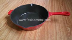 Cast Iron Enamel Fry Pan