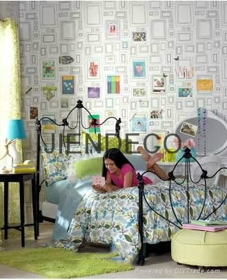 Children room decoration carton wallpaper JE52050 3