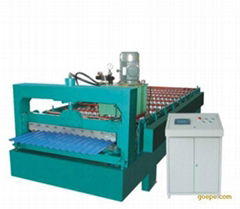 aluminium tile forming machine