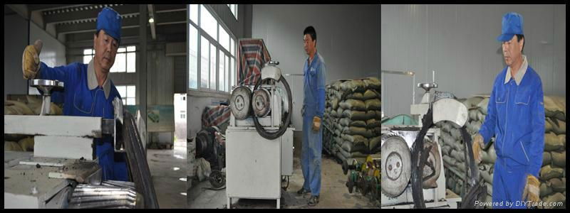 Waste tire recycling bead wire separator machine  2