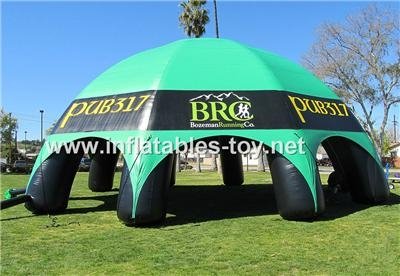 Custom Inflatable  Spider Dome Tent for Sports Cover 2