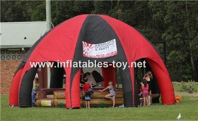 Custom Inflatable  Spider Dome Tent for Sports Cover 5