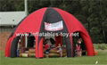 Custom Inflatable  Spider Dome Tent for Sports Cover 5