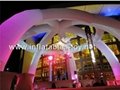 High Quality Inflatable Spider Dome Tent for Exhibition and Party Decoration 5