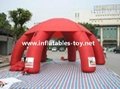 2014 Red inflatable dome inflatable dome tent inflatable air dome tent for sal 5
