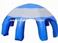 cheap inflatable spider tent,blue cover inflatable spider tent 2