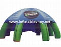 best selling special  inflatable green dome tent  5