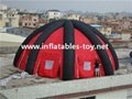 best selling special  inflatable green dome tent  4