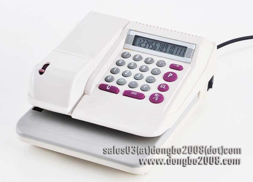 DB310 check writer for 5 or 16 currency code DONGBO (China Manufacturer) Finance Electronics