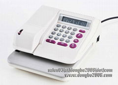 DB310 check writer  for 5 or 16 currency code