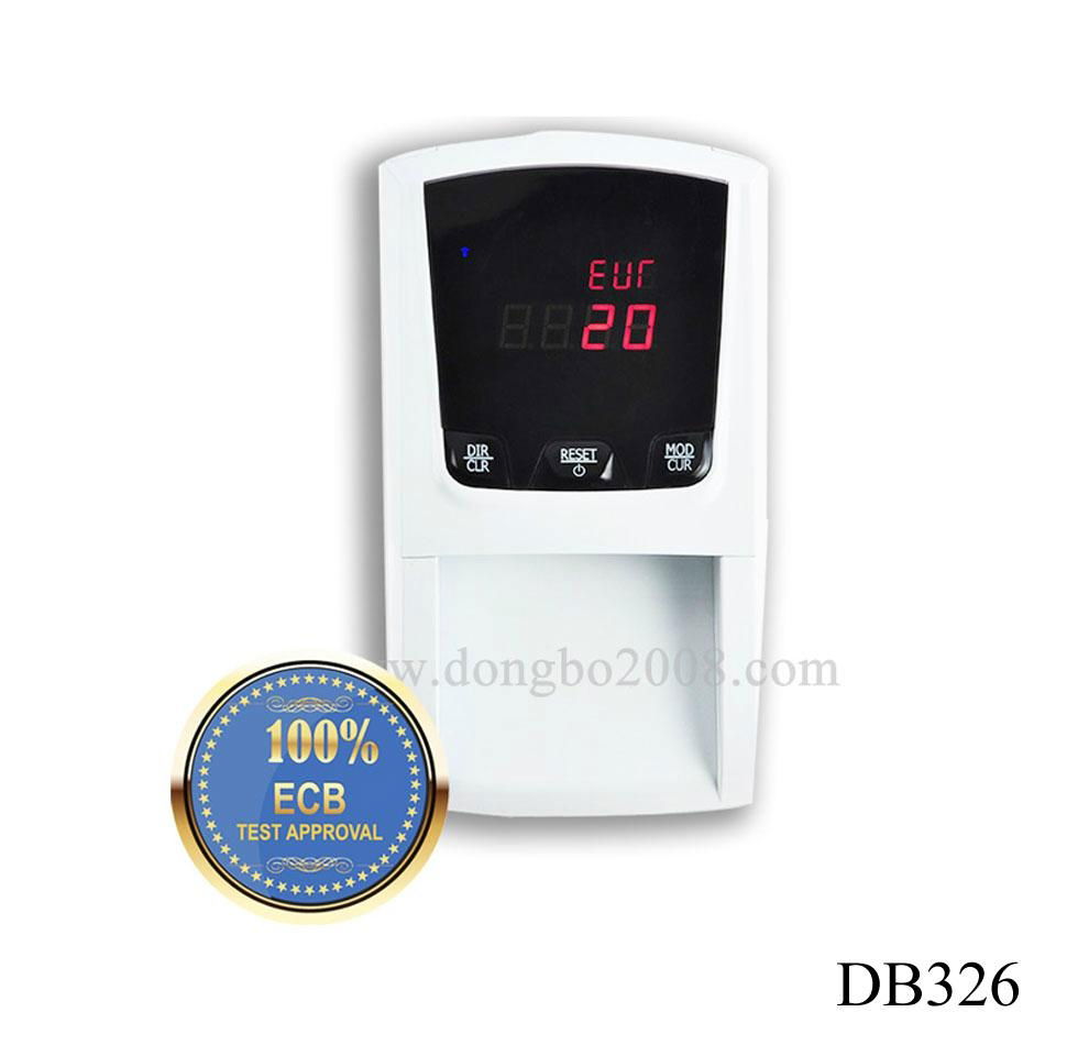 counterfeit detector Money detector DB326 with total value detecting function 