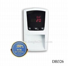 counterfeit detector Money detector DB326 with total value detecting function 