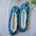 anti-slip fashion slipper socks with Full terry inside 4