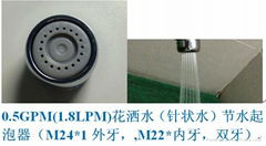 Dual Thread Water Saving Aerator Faucet Aerator0.5gpm 