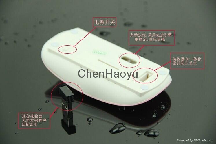  2.4G wirelessAPPLE mouse  4