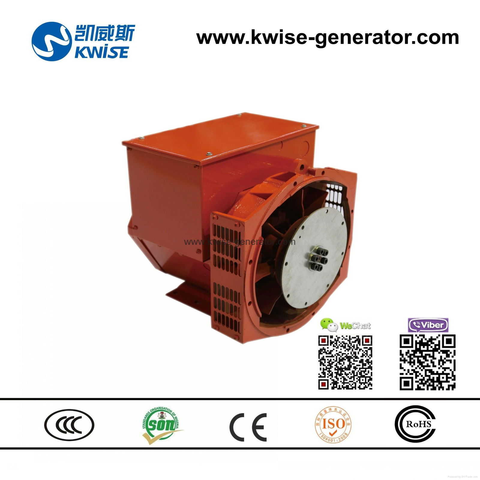 10kW Three Phase New Type brushless small alternator 3