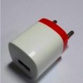 N228 Colorful USB Home AC Power Adapter Travel Charger US E.U. Plug Wall Charger 2