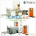 Disposable Aluminium Foil Tray Making Machine With Stacker 3 Ways