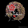 Afro girl beautiful black girls rock rhinestone transfer hotfix motifs 5