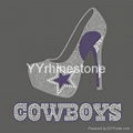 Dallas cowboy high heel shoes wholesale