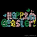 Happy Easter Holiday Hot Fix Motif Rhinestone 4