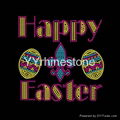 Happy Easter Holiday Hot Fix Motif Rhinestone 5