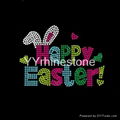 Happy Easter Holiday Hot Fix Motif Rhinestone 2