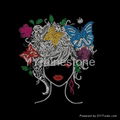 Black Girls Rock Hotfix Motif Rhinestone Transfer 3