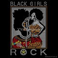 Black Girls Rock Hotfix Motif Rhinestone Transfer 5