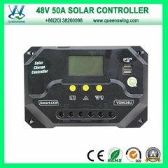 48V 50A Solar Regulator Solar Charge Controller with USB (QWP-VS5048U)