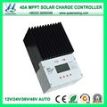 45A 12/24/36/48V Real MPPT Solar Charge